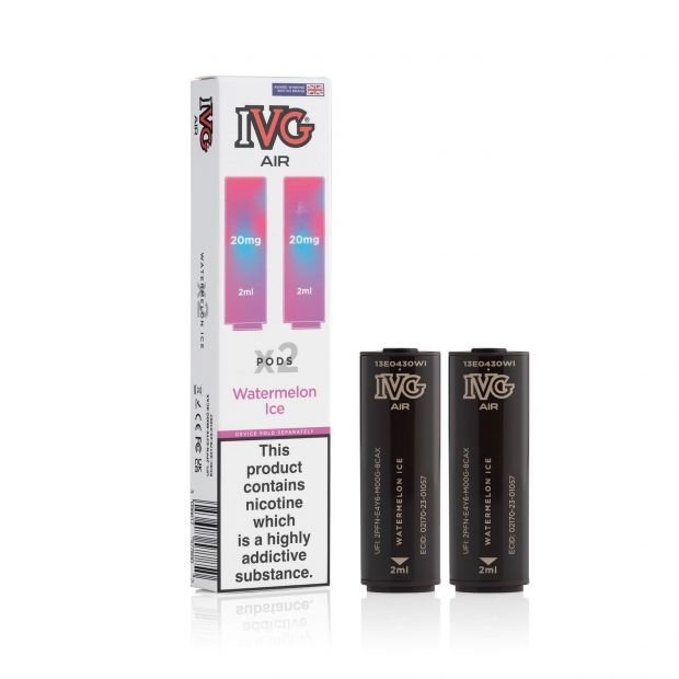 IVG Air Replacement Pods - Pack of 10 - Watermelon Ice