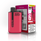 IVG SAVR 3000 Disposable Vape Box of 5 - Cherry Ice