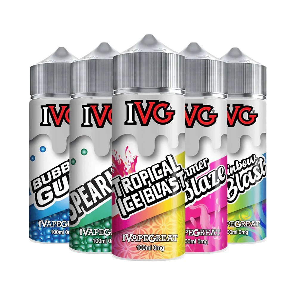 IVG Shortfill 100ml E - liquid - Caribbean Crush