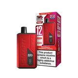 IVG Smart Max 10000 Prefilled Pod Vape Kit - Box of 5 - Strawberry Raspberry Cherry