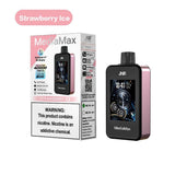 JNR Media Max 40k Prefilled Vape Pack of 5 - Strawberry Ice