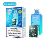 JNR Vape Watch 30k Prefilled Vape Pack of 5 - Sour Apple Ice