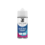 Juice Bar 100ml E liquid Shortfill - Blue Razz Cherry