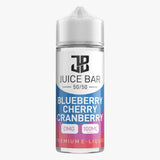 Juice Bar 100ml E liquid Shortfill - Blueberry Cherry Cranberry