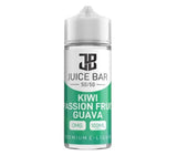 Juice Bar 100ml E liquid Shortfill - Kiwi Passionfruit Guava