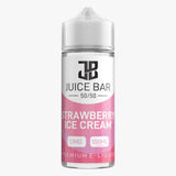 Juice Bar 100ml E liquid Shortfill - Strawberry Ice Cream