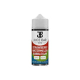 Juice Bar 100ml E liquid Shortfill - Strawberry Watermelon Bubblegum