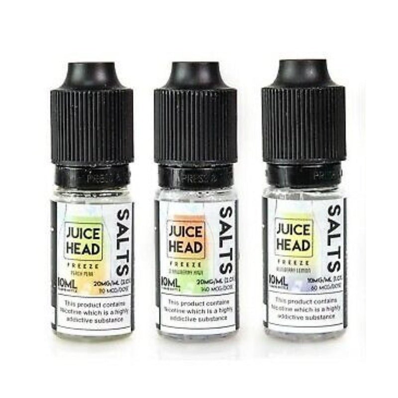 Juice Head Freeze 10ML Nic Salt (Pack of 10) - 10mg