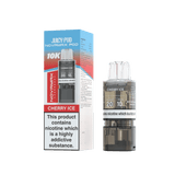 Juicy Pod Novamax 10k Replacement Pods - 10 pack - Cherry Ice
