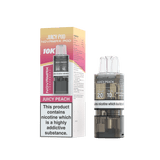 Juicy Pod Novamax 10k Replacement Pods - 10 pack - Juicy Peach