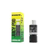 Juicy Pod Novamax 10K Replacement Pods Pack of 10 - Lemon Lime