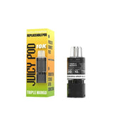 Juicy Pod Novamax 10K Replacement Pods Pack of 10 - Triple Mango
