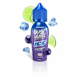 Just Juice Ice Range 50ml Shortfill E - liquids - Blackcurrant and Lime