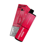 Kamikaze 3000 Puffs 5 in 1 Twist Prefilled Vape Box of 5 - Red Pack ( 5 in 1 Edition )