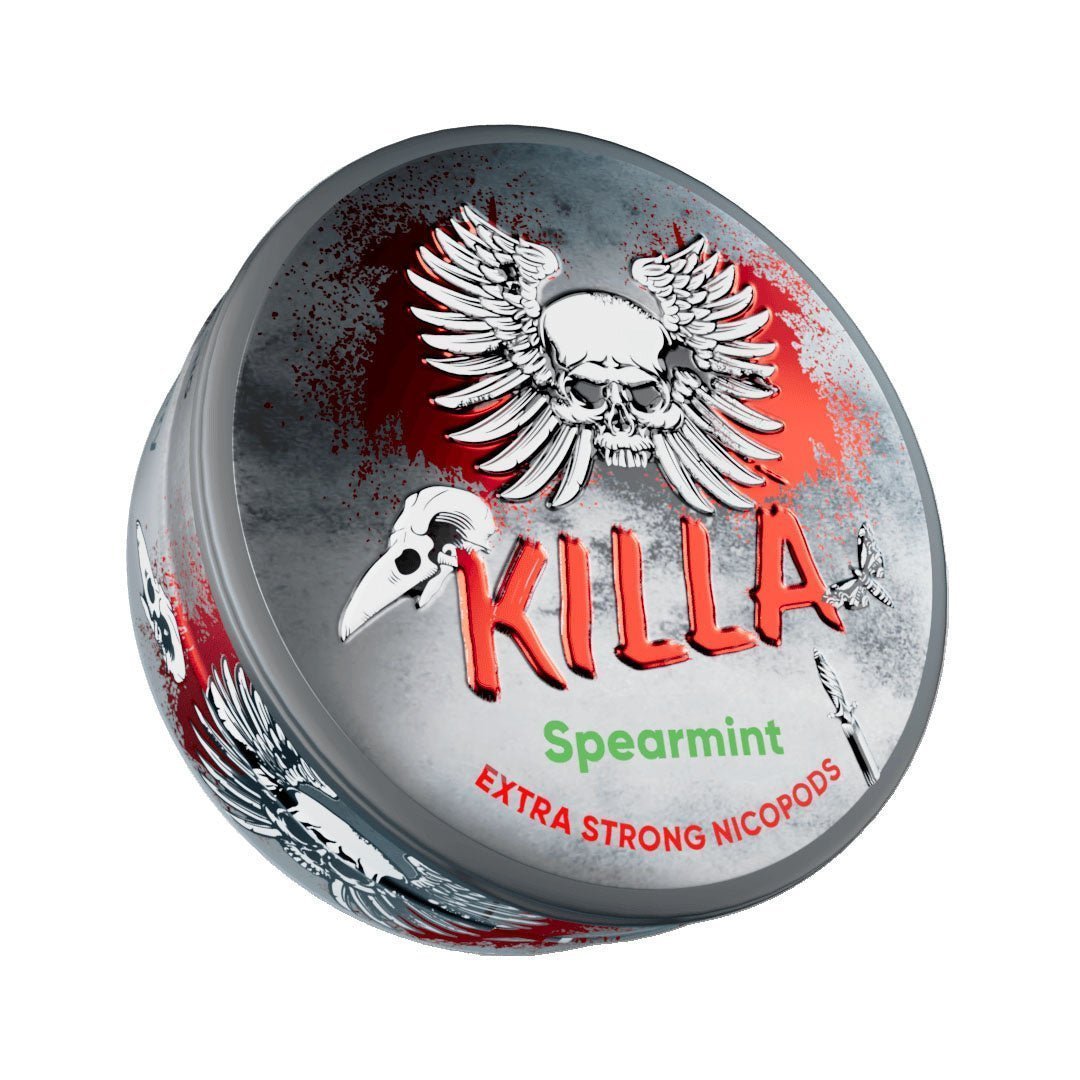Killa Nicotine Pouches Snuss/Nicopods 10 - pack - Spearmint
