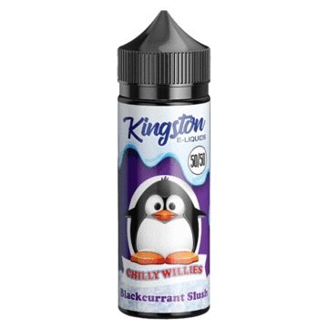 Kingston 50/50 Chilly Willies 100ML Shortfill - Blackcurrant Slush