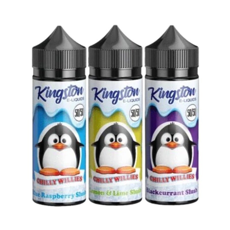 Kingston 50/50 Chilly Willies 100ML Shortfill - Blackcurrant Slush