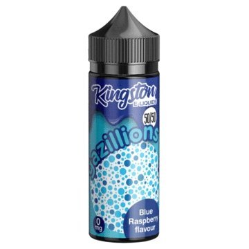 Kingston 50/50 Gazillions 100ML Shortfill - Blue Raspberry