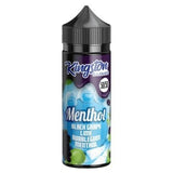 Kingston 50/50 Menthol 100ML Shortfill - Blackgrape Lime Bubblegum Menthol