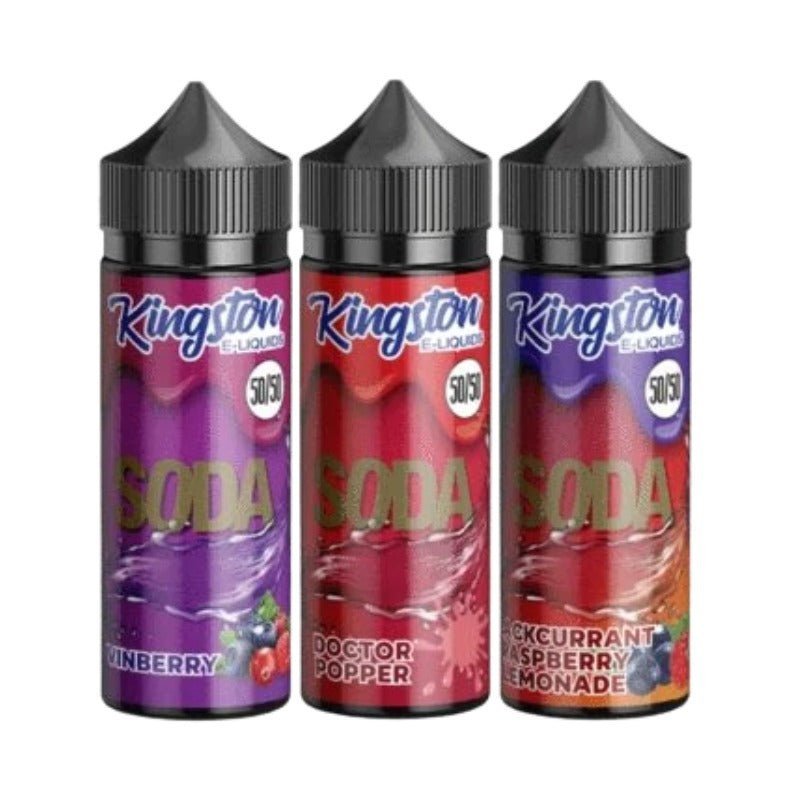 Kingston 50/50 Soda 100ML Shortfill - Vinberry