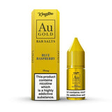 Kingston Au Gold Bar Salts 10ml E - liquids - Box of 10 - Blue Fusion