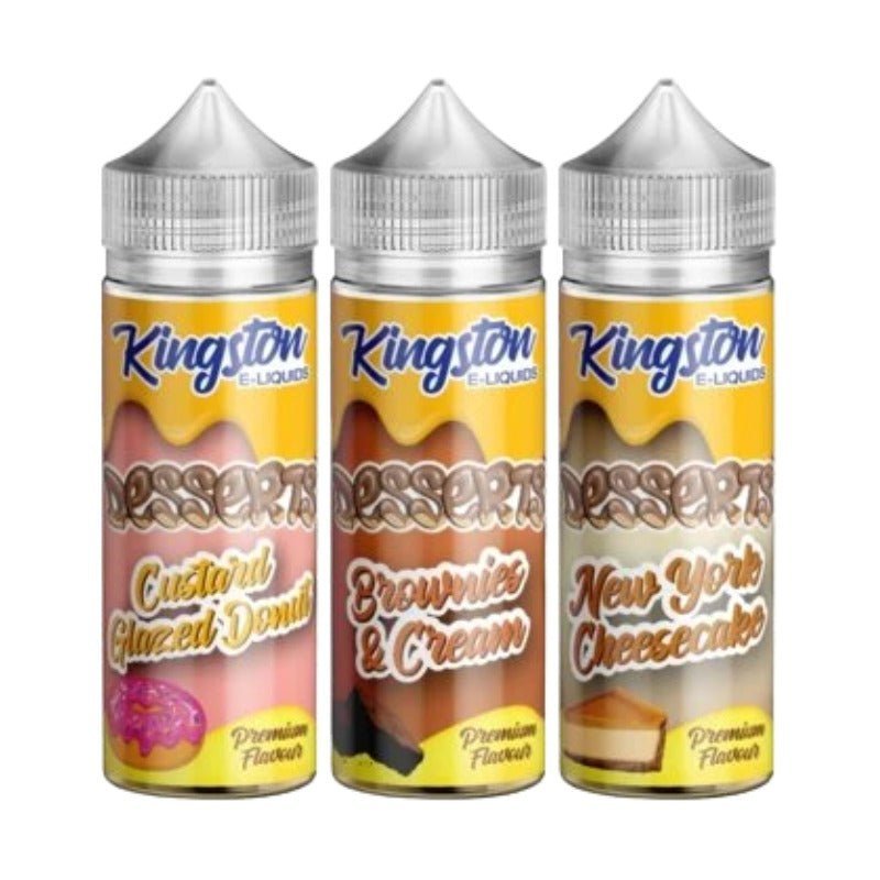 Kingston Desserts 100ML Shortfill - Brownies & Cream