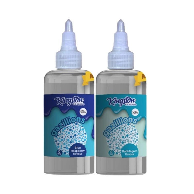 Kingston E - liquids Gazllions 500ml Shortfill - Blue Rasberry