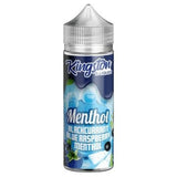 Kingston Menthol 100ML Shortfill - Blackcurrant Blue Raspberry Menthol
