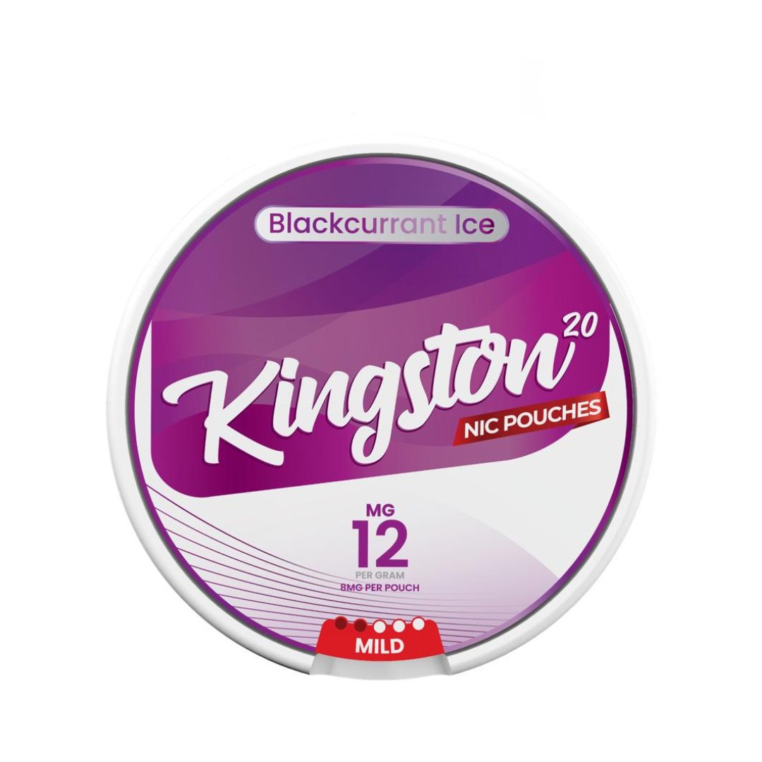 Kingston Nicotine Pouches Pack of 10 - Blackcurrant Ice