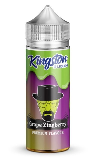Kingston Zingberry 100ML Shortfill - Grape Zingberry