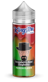 Kingston Zingberry 100ML Shortfill - Strawberry Kiwi Zingberry
