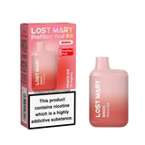Lost Mary BM600 Prefilled Pod Vape Kit - Box of 10 - Peach Ice