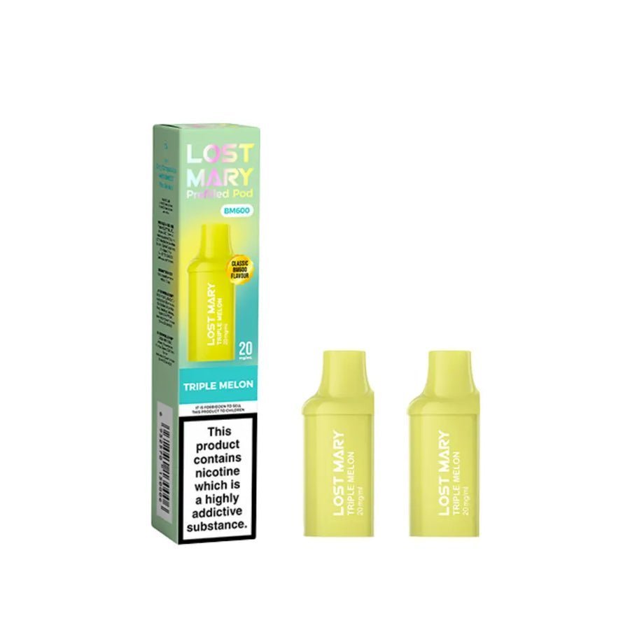 Lost Mary BM600 Replacement Pods - Box of 20 - Triple Mango