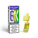 Lost Mary BM6000 Prefilled Pods - Pack of 5 - Banana Volcano