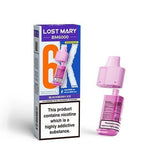 Lost Mary BM6000 Prefilled Pods - Pack of 5 - Blackberry Ice