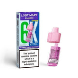 Lost Mary BM6000 Prefilled Pods - Pack of 5 - Blueberry Cherry Cranberry