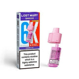 Lost Mary BM6000 Prefilled Pods - Pack of 5 - Cherry Ice