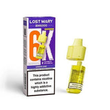 Lost Mary BM6000 Prefilled Pods - Pack of 5 - Lemon Lime