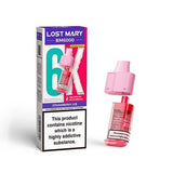 Lost Mary BM6000 Prefilled Pods - Pack of 5 - Strawberry Ice