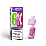 Lost Mary BM6000 Prefilled Pods - Pack of 5 - Summer Grape