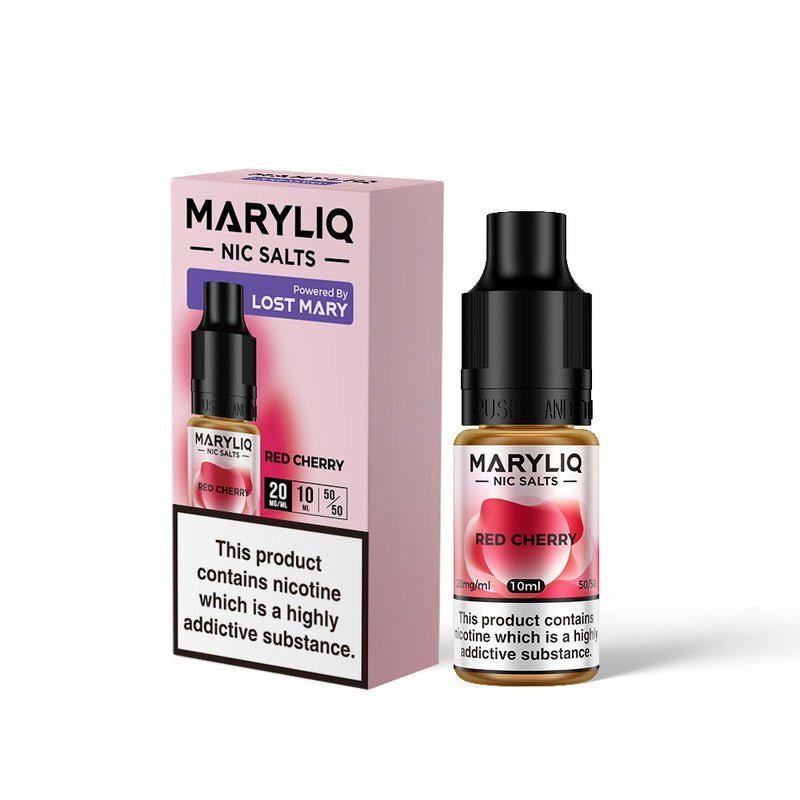 Lost Mary Maryliq Nic Salts 10ml - Box of 10 - Red Cherry