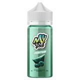 My E - Liquids Ice 100ML Shortfill - Green Paan