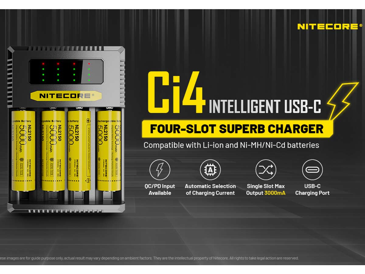 Nitecore Charger Ci4 - 