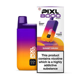 PIXL 8000 Prefilled Pod Vape Kit Box of 5 - Sunset Crush