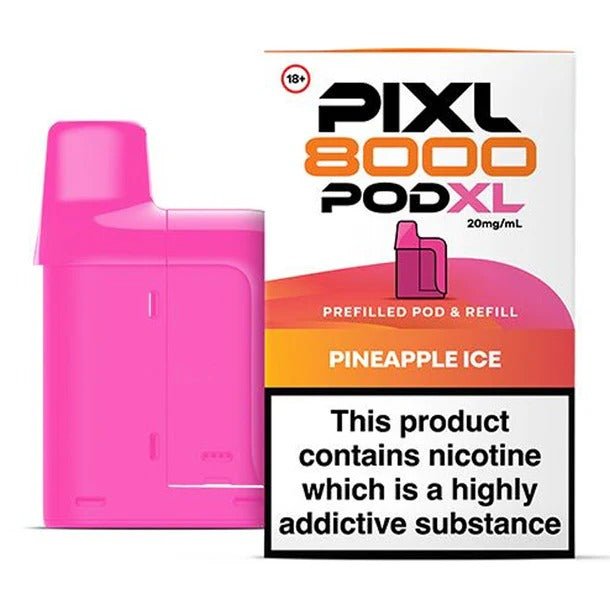 PIXL 8000 Replacement Pods Box of 5 - Pineapple Ice