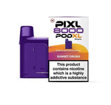 PIXL 8000 Replacement Pods Box of 5 - Sunset Crush