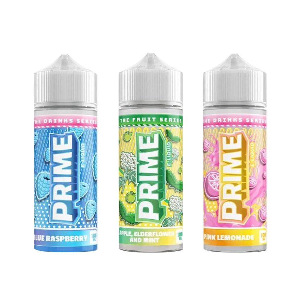Prime 100ml Shortfill - Apple Elderflower and Mint