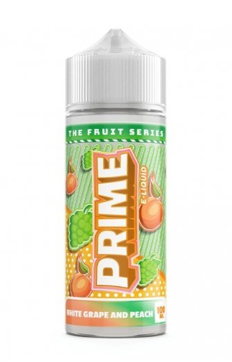 Prime 100ml Shortfill - White Grape and Peach