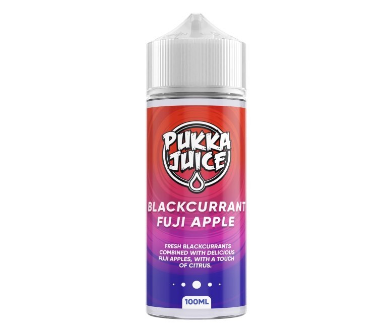 Pukka Juice 100ml Shortfill E - liquids - Blackcurrant Fuji Apple