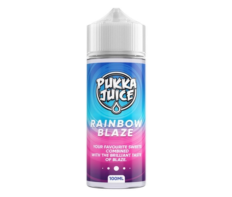 Pukka Juice 100ml Shortfill E - liquids - Rainbow Blaze